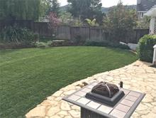 a landscape design in Morgan Hill created by our pros