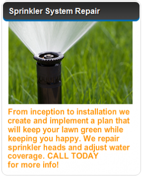 Sprinkler System Repair